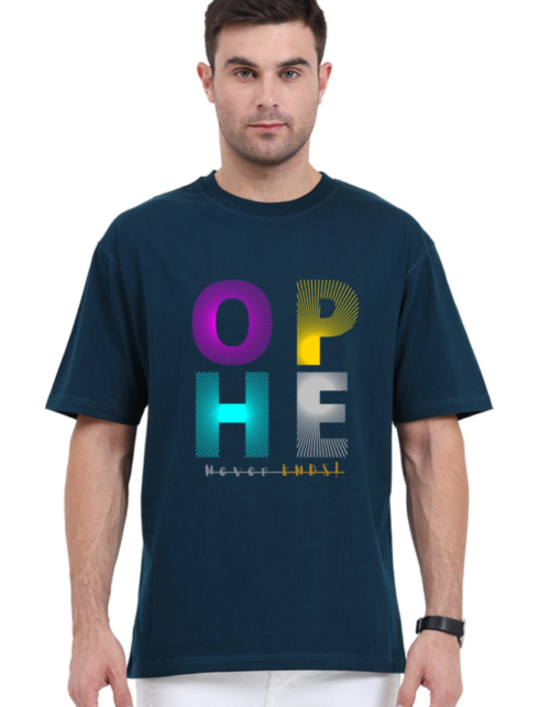 Oversized Classic T-Shirt – Hope Never Ends
