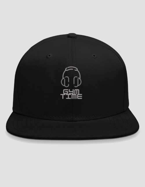 Snapback Cap Black Standard – GYM Time