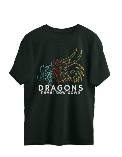 Classic Oversized T-Shirts for Gentleman - Dragon Lovers