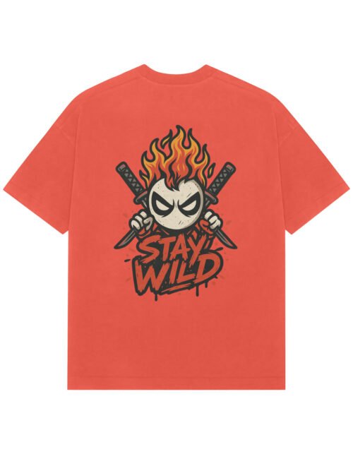 Premium Man's Tshirt- Stay Wild